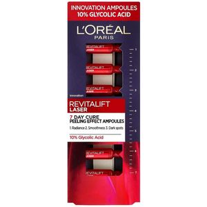 L'Oréal Revitalift Laser Renew 7 Day Cure Peeling Effect Ampoules