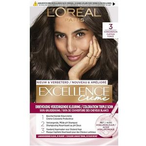 L’Oréal Paris Excellence Creme 3 - Donkerbruin - Permanente Kleuring