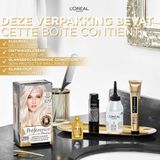 6x L'Oréal Preference Haarkleuring 11.11 Venice - Ultra Licht Asblond