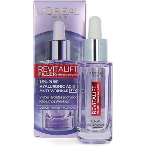 L’Oreal Paris Hyaluronic Acid Filler Serum and True Match Hyaluronic Acid Foundation Duo (Various Shades) - 3.5N Peach