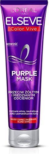 L'Oréal - Elseve Color-Vive - Haarmasker - Paars - Uniseks