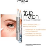 L’Oréal Paris True Match Eyecream in a Concealer Verrijkt met Hyaluronzuur - 4-7D Golden Sable