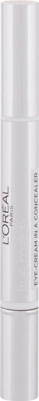 L’Oréal Paris True Match Eye-Cream In a Concealer Verrijkt met Hyaluronzuur - 1-2R Rose Porcelain