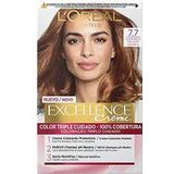 L'oréal  Excellence Crème Haarkleur - 7.7 Ijs Karamel  Haarverf dames
