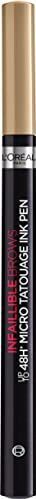 Wenkbrauwpotlood Unbelievabrow L'Oréal Paris Micro Tatouage Shade Blond