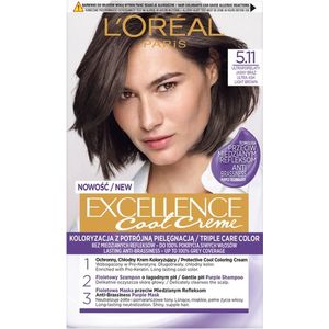 Excellence Cool Creme haarkleuring 5.11 Ultra Lichtbruin