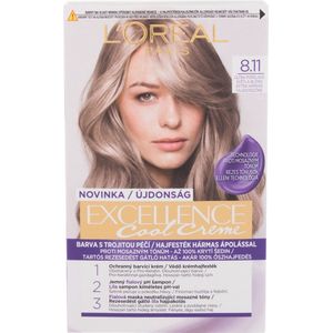L’Oréal Paris - Excellence Cool Creme - Haarkleuring - 8.11 Ultra Ash Light Blond