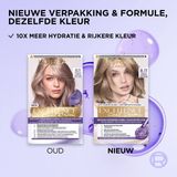 L'Oréal Paris Excellence Cool Crème Ultra Licht Asblond 8.11 - Permanente Haarkleuring