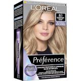 L'Oréal Paris - Préférence - Haarverf - Kopenhagen - 1x 60ml Gel - 1x 90ml Ontwikkelaar - Inclusief Verzorging