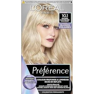 L'Oréal Paris - Preference - Permanente Haarkleuring - 10.1 Helsinki Blond Très Très Clair