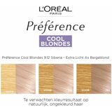 Préférence Cool Blondes 9.12 Siberia Extra Licht As Beigeblond Haarverf