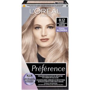 L'Oréal - Préférence 9.12 Siberia - Permanente Haarkleuring - Extra Licht As Beigeblond - 6x