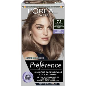 L'Oréal Paris - Preference 7.1 Iceland - Haarkleuring - Asblond