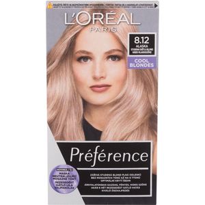 L’Oréal Paris - Préférence - Haarkleuring - 8.12 Light Ash Beige Blonde