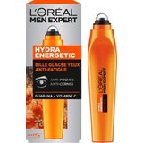 L'Oréal Men Expert Hydra Energy Anti-vermoeidheids ooggel roll-on Ooggel, 10 ml