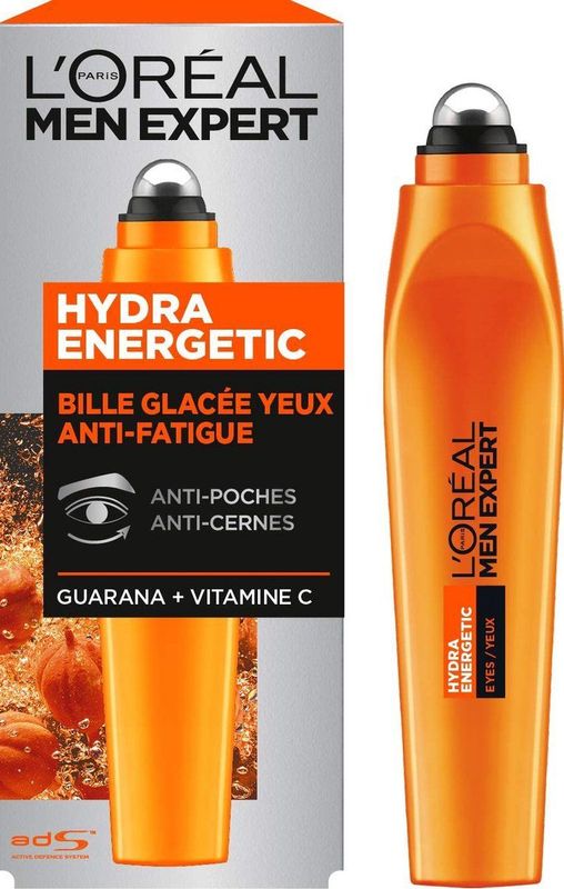 L'Oréal Men Expert Hydra Energy Anti-vermoeidheids ooggel roll-on Ooggel, 10 ml