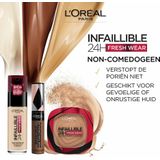 3x L'Oréal Infaillible 24H Fresh Wear Foundation Poeder 120 Vanille 8 gr