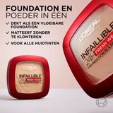 L’Oréal Paris Make-up teint Poeder Infaillible 24H Fresh Wear Make-up Powder 375 Deep Amber