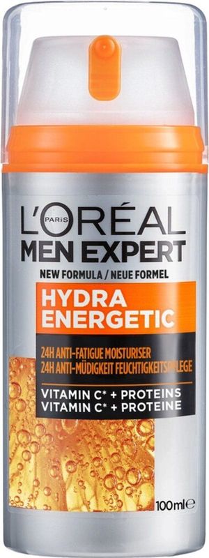 6x L'Oréal Men Expert Hydra Energetic Hydraterende Dagcrème 100 ml