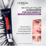 L’Oréal Paris Revitalift Filler Hyaluronzuur Oogcreme - Gezichtscrème - Anti rimpel - 30 ml
