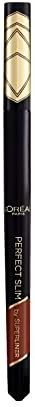 L'Oréal Paris Eyeliner mit präziser Filzspitze für den perfekten Lidstrich und unwiderstehliches Augen Make-up, Super Liner Perfect Slim, Nr. 03 Brown (Braun), 1 Stück