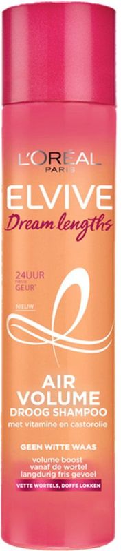 L’Oréal Paris Elvive Dream Lengths Droogshampoo - Lang, Beschadigd Haar - 200 ml