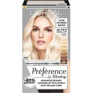 L'Oréal Paris - Preference - Bleekmiddel - Ultra Platinum - 25 ml + 75 ml + 22 g + 54 ml
