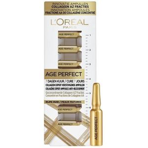 L'Oréal Paris Age Perfect Verstevigende Collageen Ampullen - 7 Daagse Kuur - Voor een sterke en stevige huid