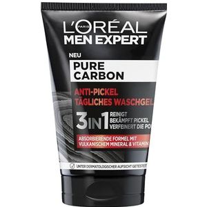 L'Oréal Men Expert - Pure Carbon - Gezichtsreinigingsgel - 100 ml