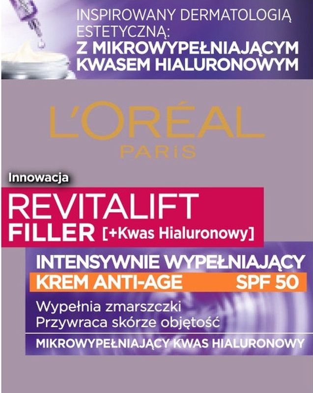L'Oréal Paris - Revitalift Filler - Anti-Age Dagcrème - 50 ml - SPF50