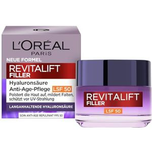 L'Oréal Paris - Revitalift Filler - Dagcrème - Paars - 50 ml - SPF 50