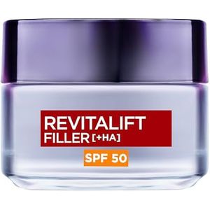 L’Oréal Paris Revitalift Filler Anti-Aging Dagcrème met Hyaluronzuur en SPF 50 - 50ml