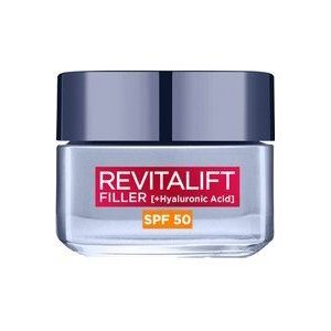 L'Oréal Paris Revitalift Filler Hyaluronzuur Anti-Ageing SPF50 Dagcrème 50 ml