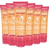 L’Oréal Paris Elvive Dream Lengths Blowdry Cream - Lang, Beschadigd Haar - 6 x 150ml