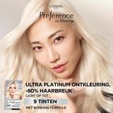 L'Oréal - Preference Ultra Platinum - Ontkleuring - Platinum Blond - 6x
