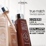 L'Oréal Paris True Match Nude Volumegevend Getint Serum Foundation met hyaluronzuur - 2-3 Light - 30ml - Vegan