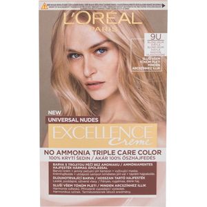 L’Oréal Paris - Excellence Universal Nudes - Haarkleuring - 9U - Permanente Kleur