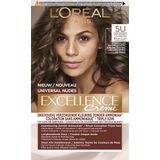 L'Oréal Paris Excellence Universal Nudes 5U - Universeel Lichtbruin - Permanente haarverf