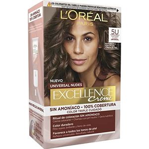 L'Oreal Paris - Excellence Universal Nudes - Haarverf - Lichtbruin 5U 550