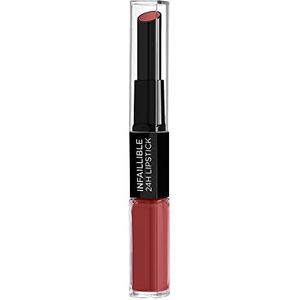 L'Oréal Paris Infaillible 24H Lipstick - Langhoudende 2-staps Lipstick met Vitamine E - 801 Toujours Toffee - Nude- - 5.7ml