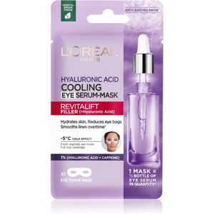 L’Oréal Paris Revitalift Filler Cellaag Masker met Verhelderende en Hydraterende Werking voor de Ogen 11 gr