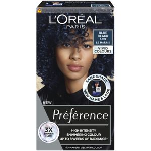 L'Oréal Paris Préférence Vivid Colours 1.102 Blue Black 1 st