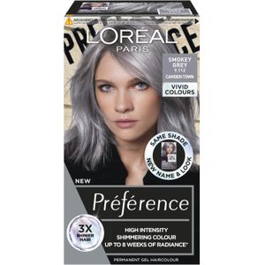 Preference Vivid Colors permanente haarkleuring 9.112 Smokey Grey
