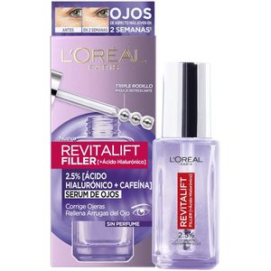 L'Oréal Paris - Revitalift Filler - Oogserum - 20 ml - Hyaluronzuur en Cafeïne