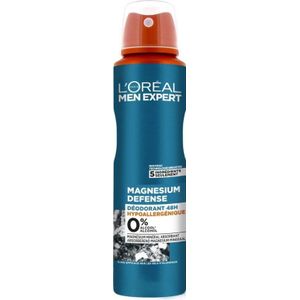 L’Oréal Paris Men Expert Magnesium Defense Deodorant 48H - Deodorant Spray - 150 ml