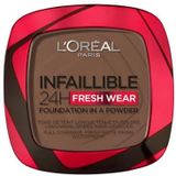 L’Oréal Paris Make-up teint Poeder Infaillible 24H Fresh Wear Make-up Powder 390 Ebony