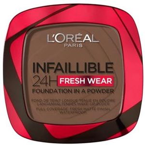 L’Oréal Paris Make-up teint Poeder Infaillible 24H Fresh Wear Make-up Powder 390 Ebony