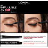 3x L'Oréal Infaillible 36H Grip Gel Automatic Eyeliner Intense Black