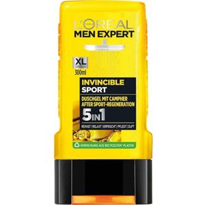 L'Oréal Paris Men Expert Verzorging Douchegels Invincible Sport5 in 1 Camphor Shower Gel