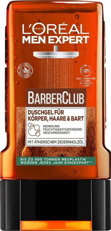 L´Oréal Men Expert - Barber Club Duschgel 250 ml Herren (6.36 € / 1 l)
